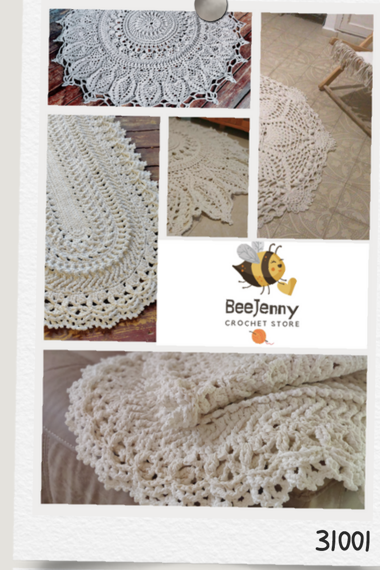 שטיחים סרוגים | Crocheted Rugs